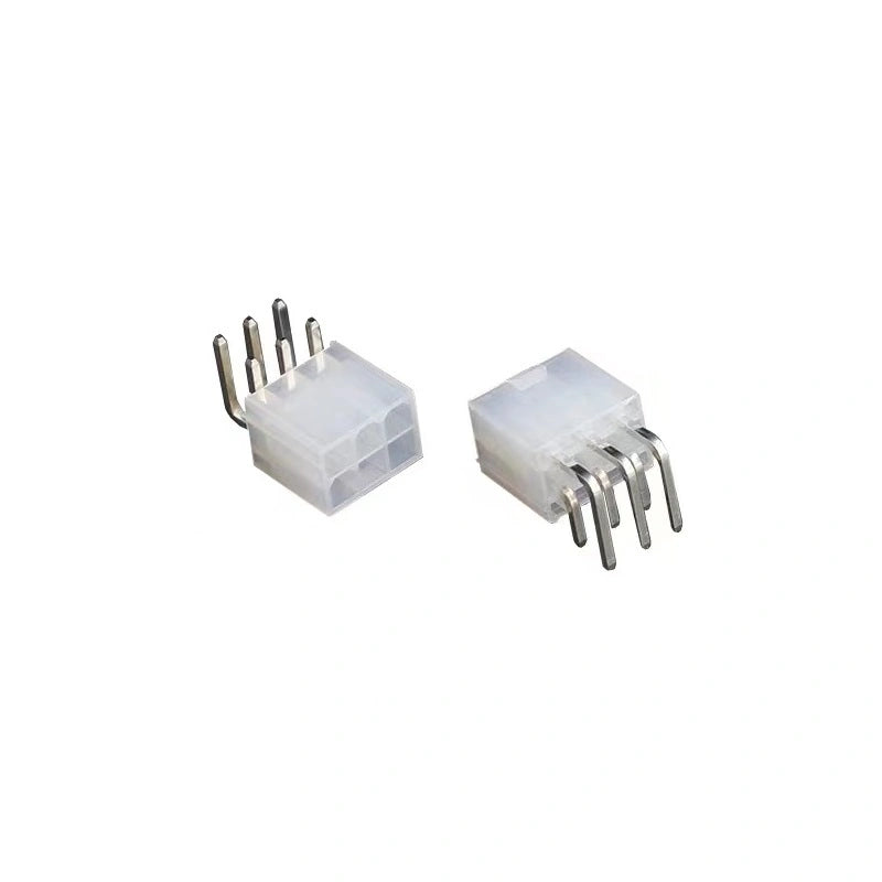Slim Design 6p Connector Header - Space-Saving Right Angle Power Connector